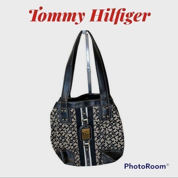 Tommy Hilfige Monogram Shoulder Bag - Picture 1 of 8